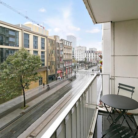Studio In City Center With Terrace, Netflix - Wifi Antwerpen Buitenkant foto