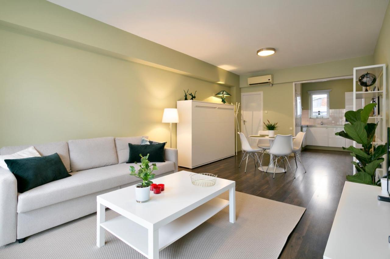 Studio In City Center With Terrace, Netflix - Wifi Antwerpen Buitenkant foto