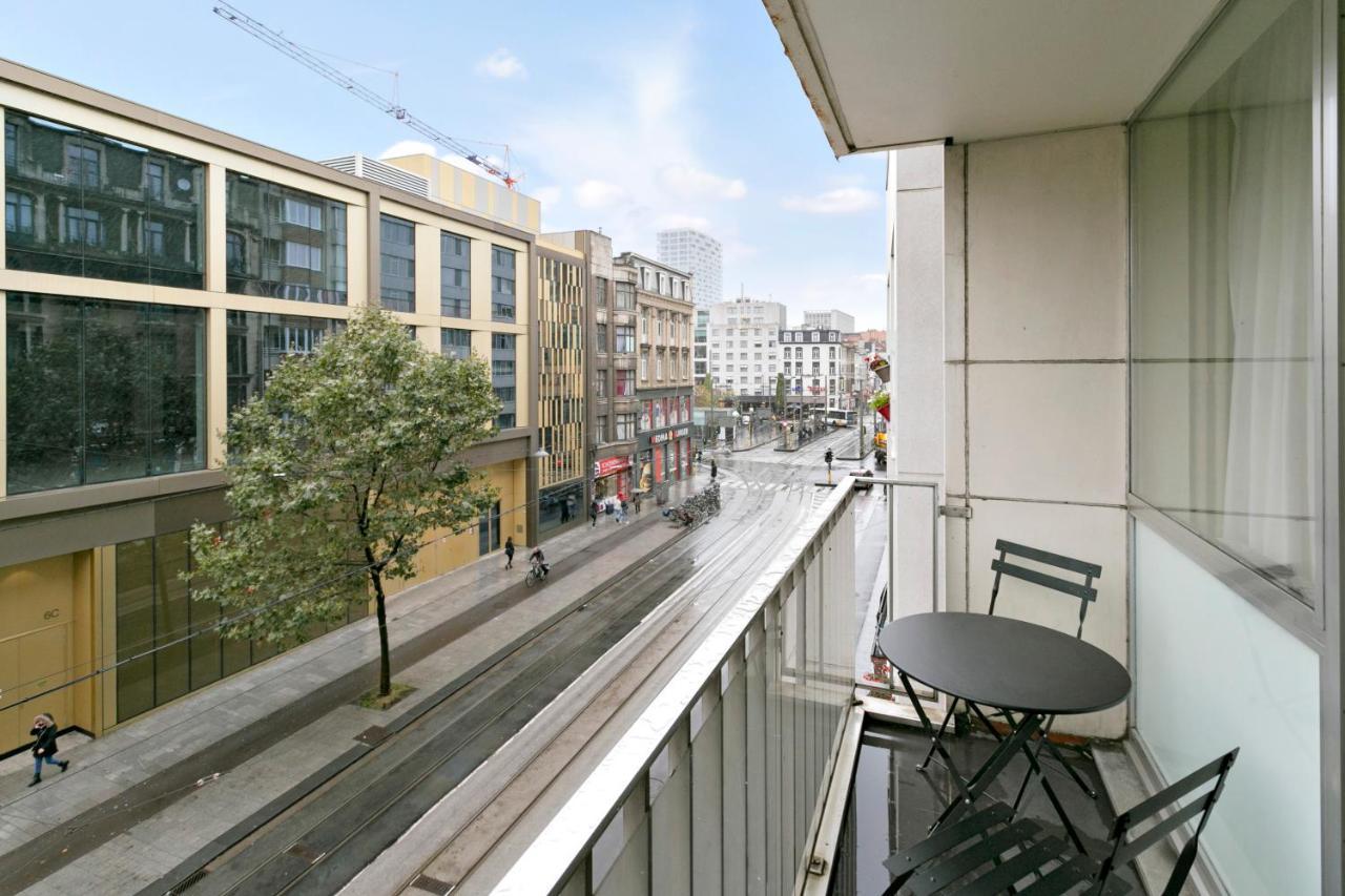 Studio In City Center With Terrace, Netflix - Wifi Antwerpen Buitenkant foto